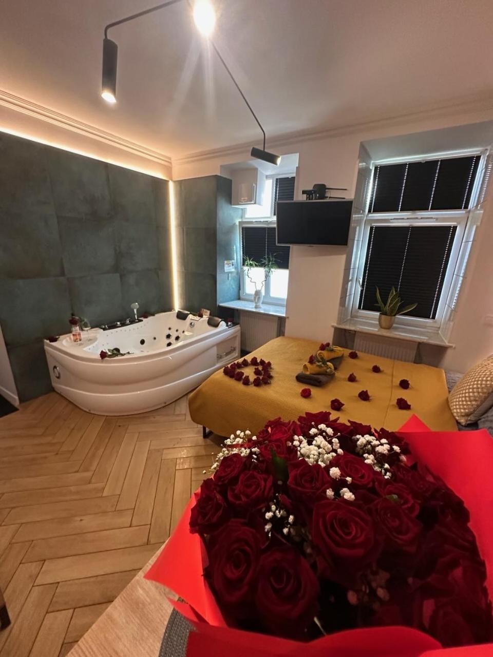 Jacuzzi & Bike Apartment, Krasków Εξωτερικό φωτογραφία